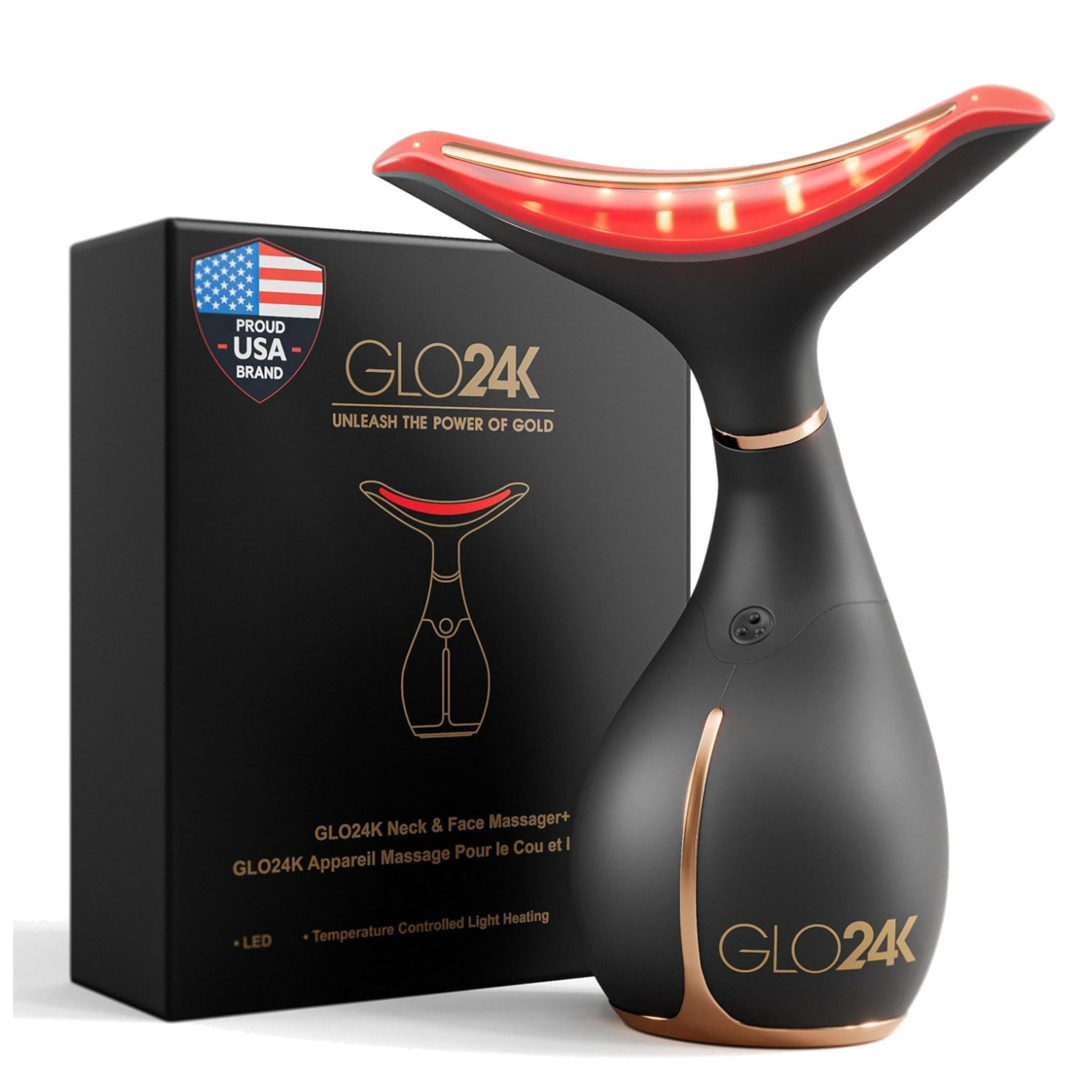 Red Light Face & Neck Beauty Device – Skin Revitalization