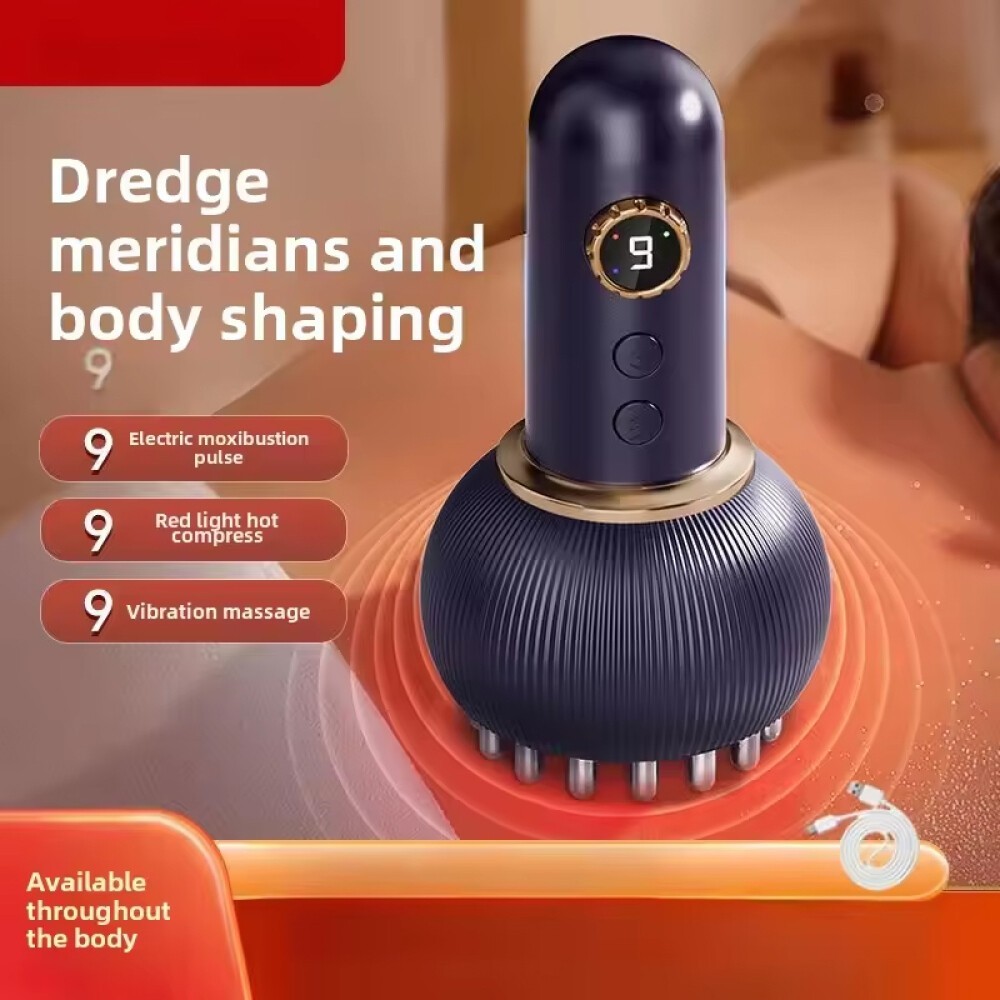 Body Sculpting Lymphatic Drainage Machine Meridian Massage Brush Anti Cellulite