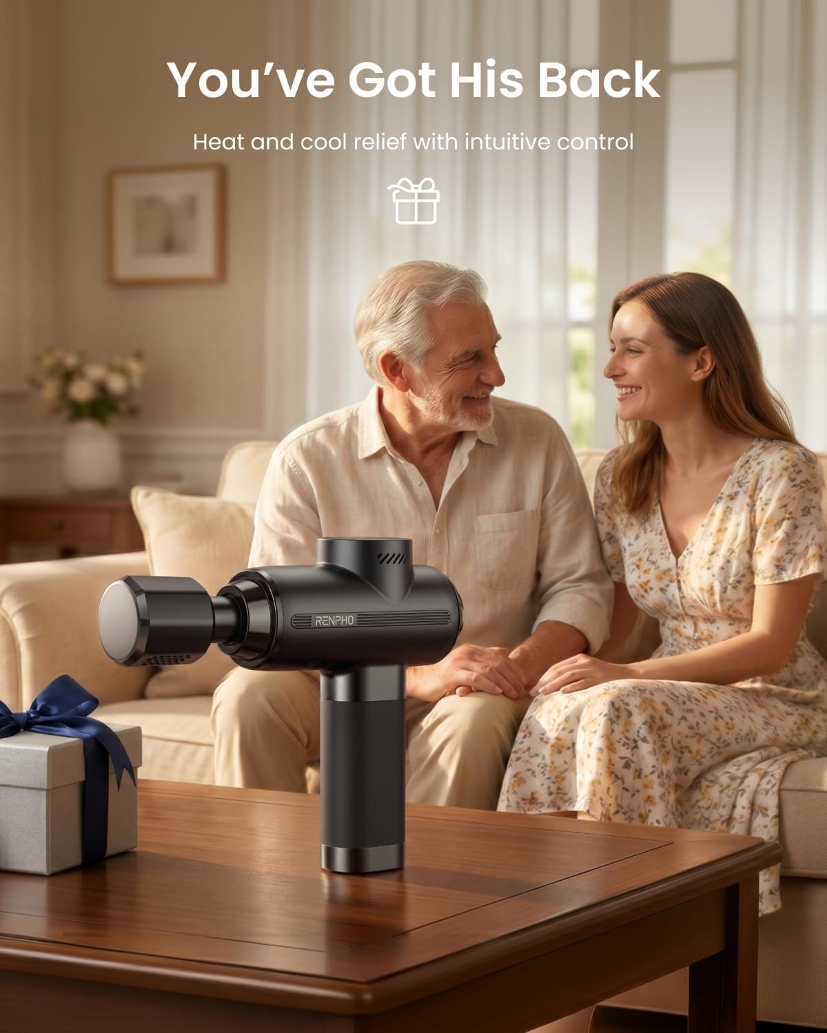 Silent Active Thermacool 2 Massage Gun – Rechargeable Deep Tissue Relief for All