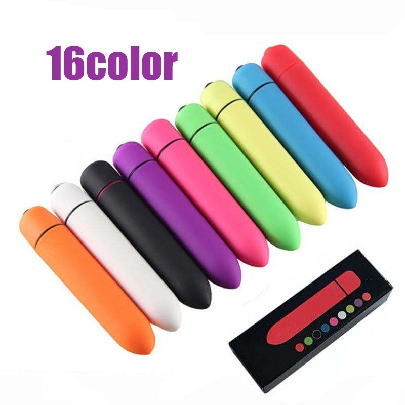 Women Mini powerful Bullet Shape 10 Speed Vibrating Remote Massage