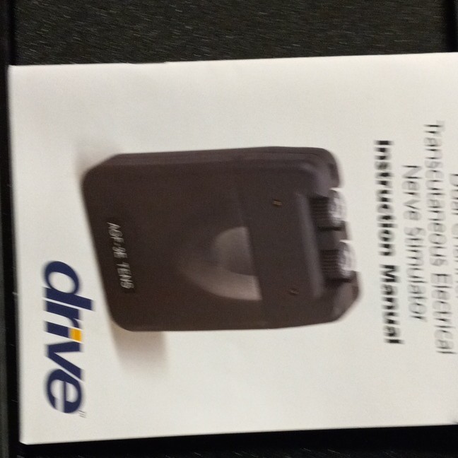 TENS Unit (Drive AGF-3E), 2 Channel, 9 Volt, PAIN RELIEF, PT