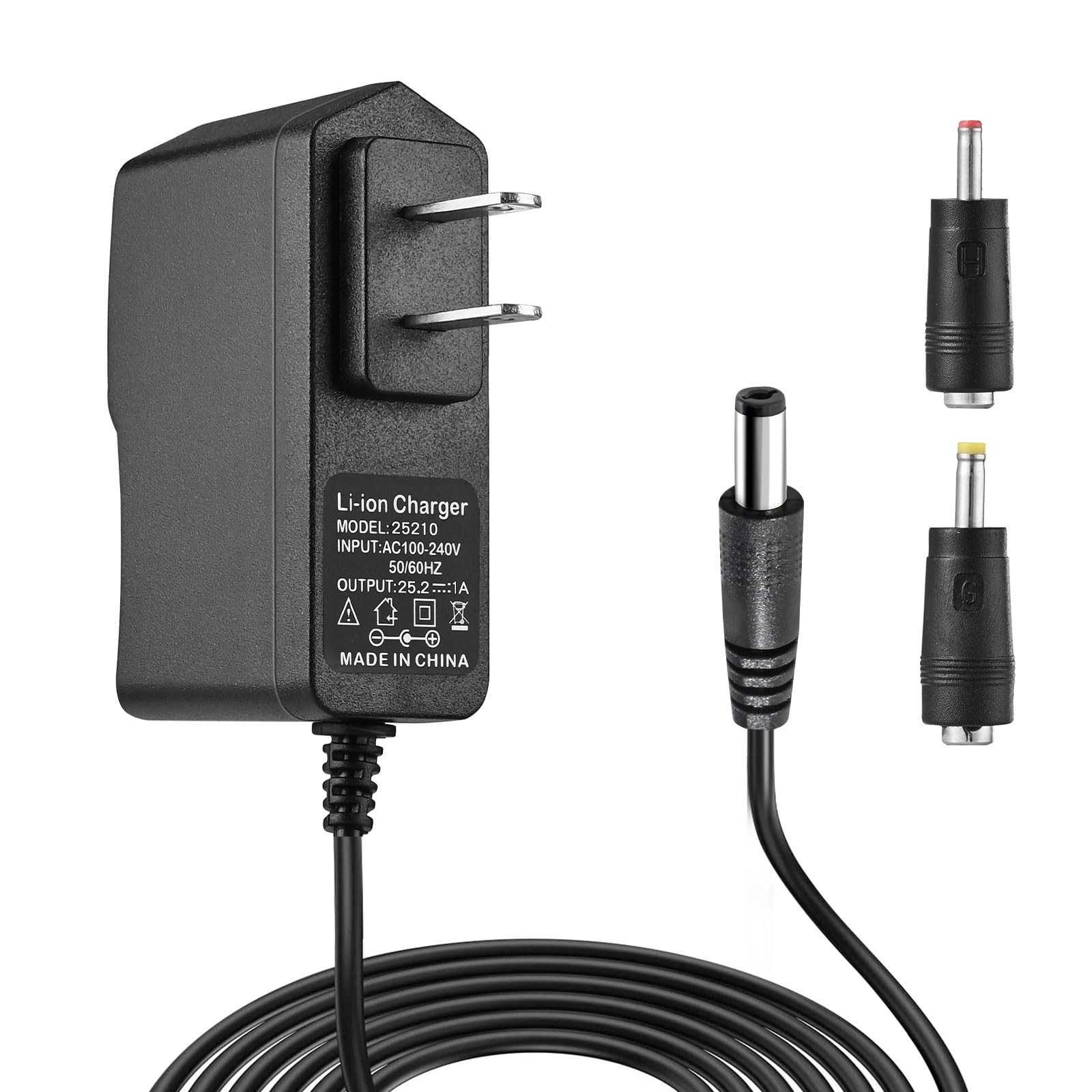 Bccxzm Massage Gun Charger 24V ~ 25.2V 1A Charger for 24V