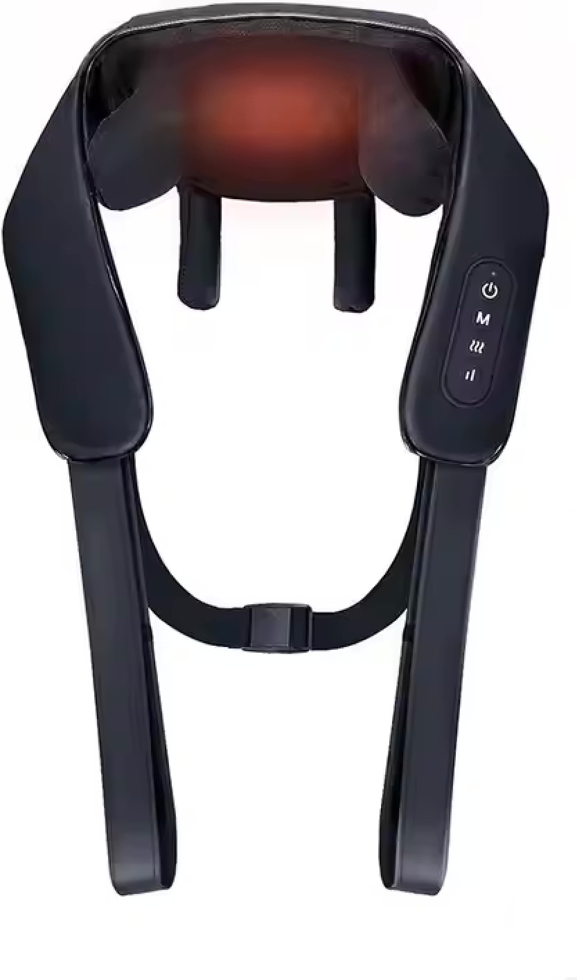 Shiatsu Neck & Shoulder & Back Massager with Heat–Portable, Cordless Pain Relief