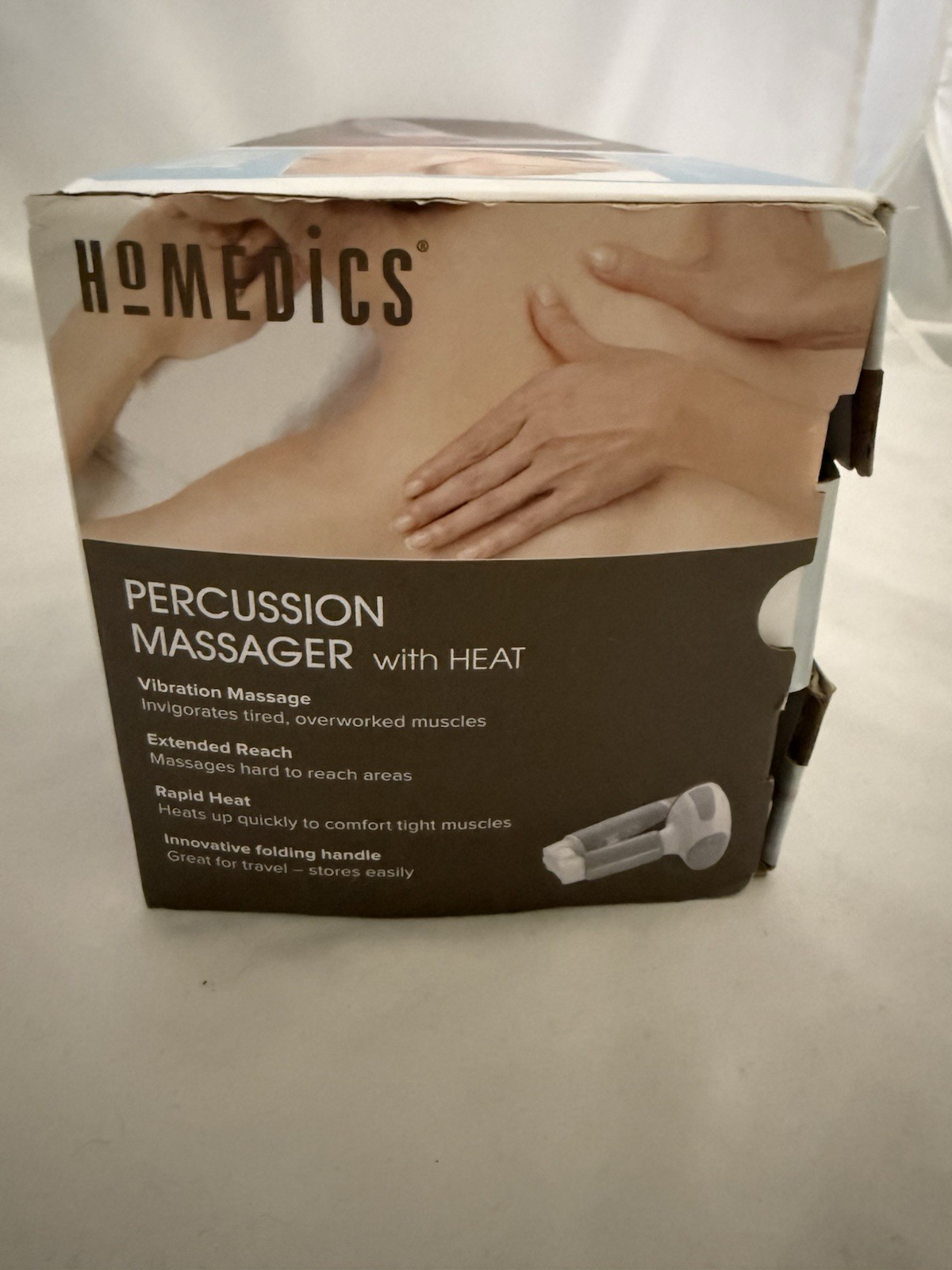 Homedics Full Body Massager w/Heat HHP-227H-2 Tested & Working (NEW)