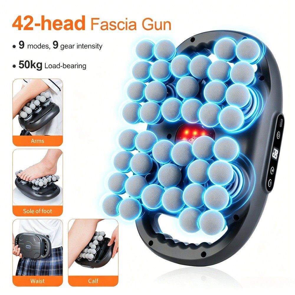 Massage Gun 42 Heads Deep Tissue Muscle Massager for Back Neck Shoulder Body