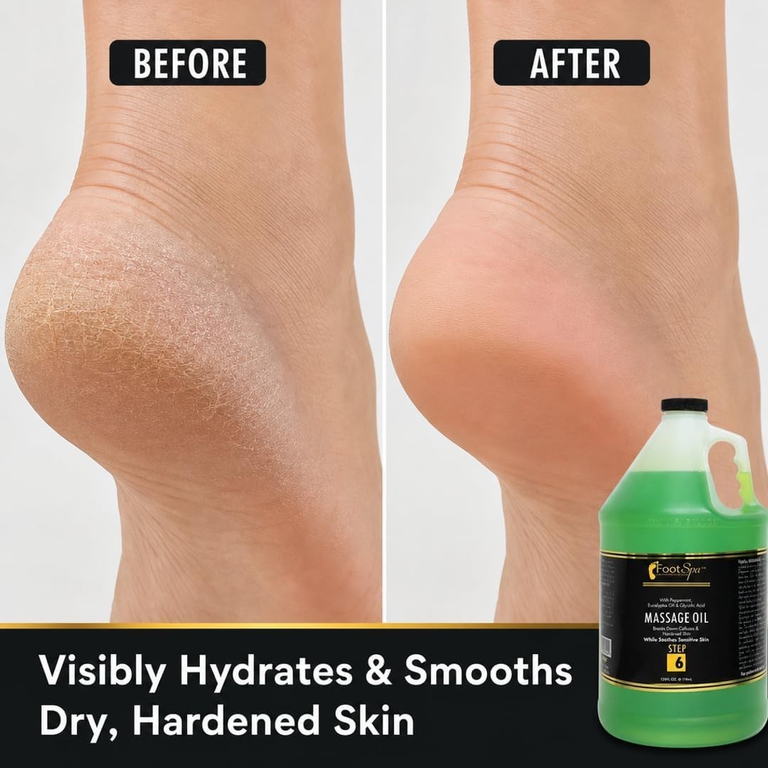 Foot SPA Eucalyptus Massage Oil for Professional & Home Use | Massage & Melt …