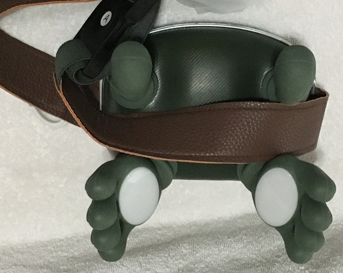 So Shoulder And Neck Massager Heated, Rechargeable, Handheld Green USB Charging