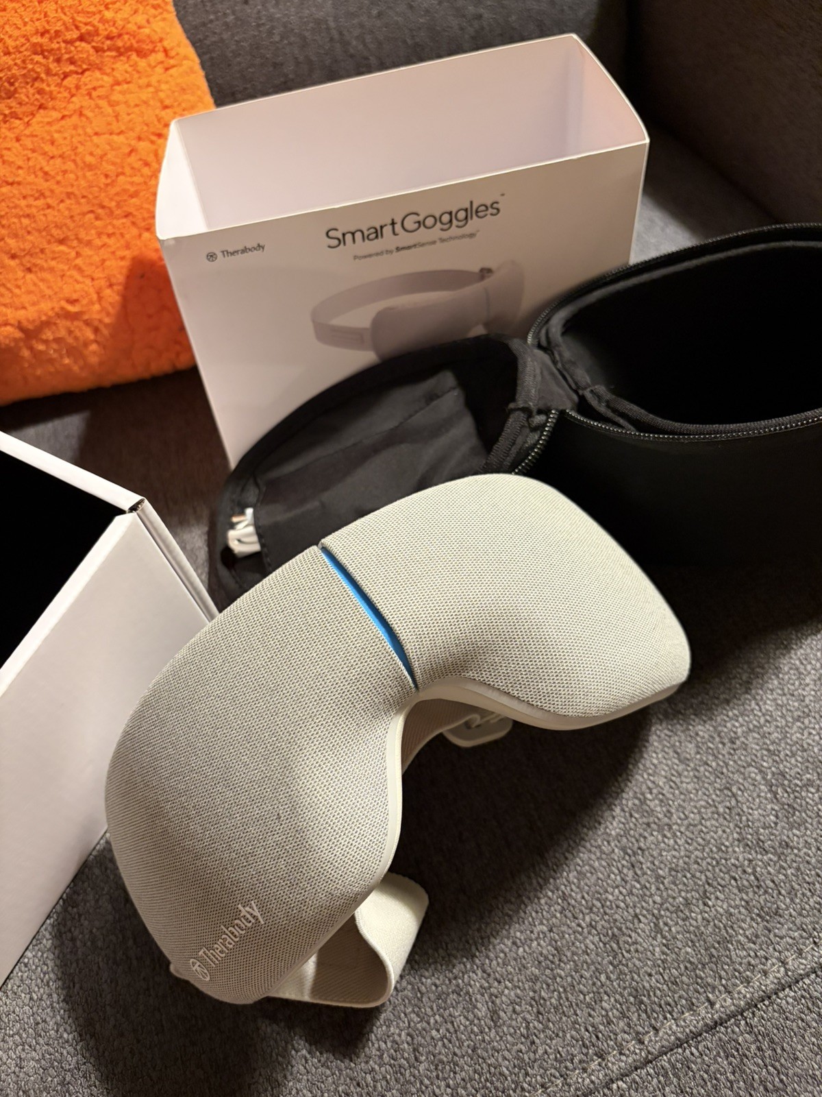 Therabody Smart Goggles SmartGoggles Eye Massage Heat Therapy Excellent with Box