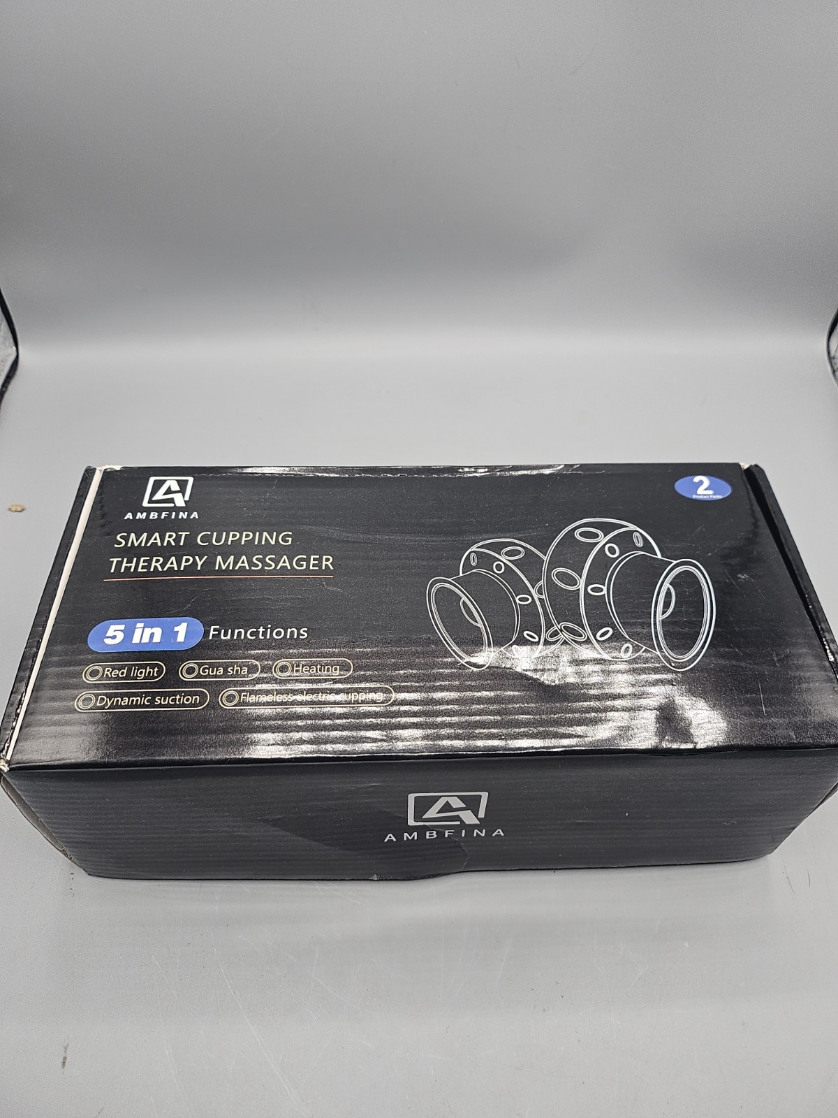 5-in-1 Cupping Kit for Massage Therapy, 12 Levels Smart Dynamic Cupping Set of 2