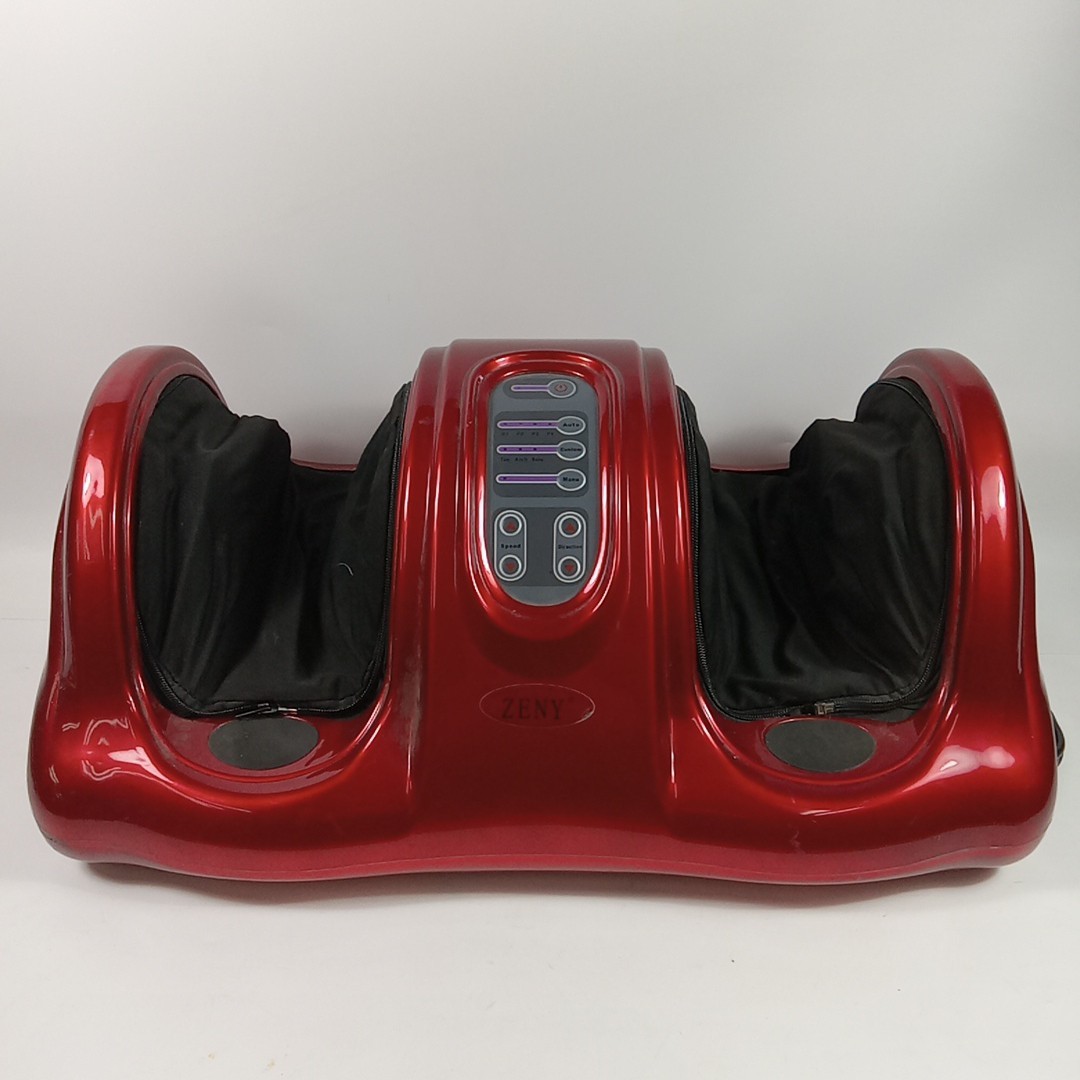 Shiatsu Foot Massager Kneading and Rolling Leg Ankle (Missing Remote) Red…..C3