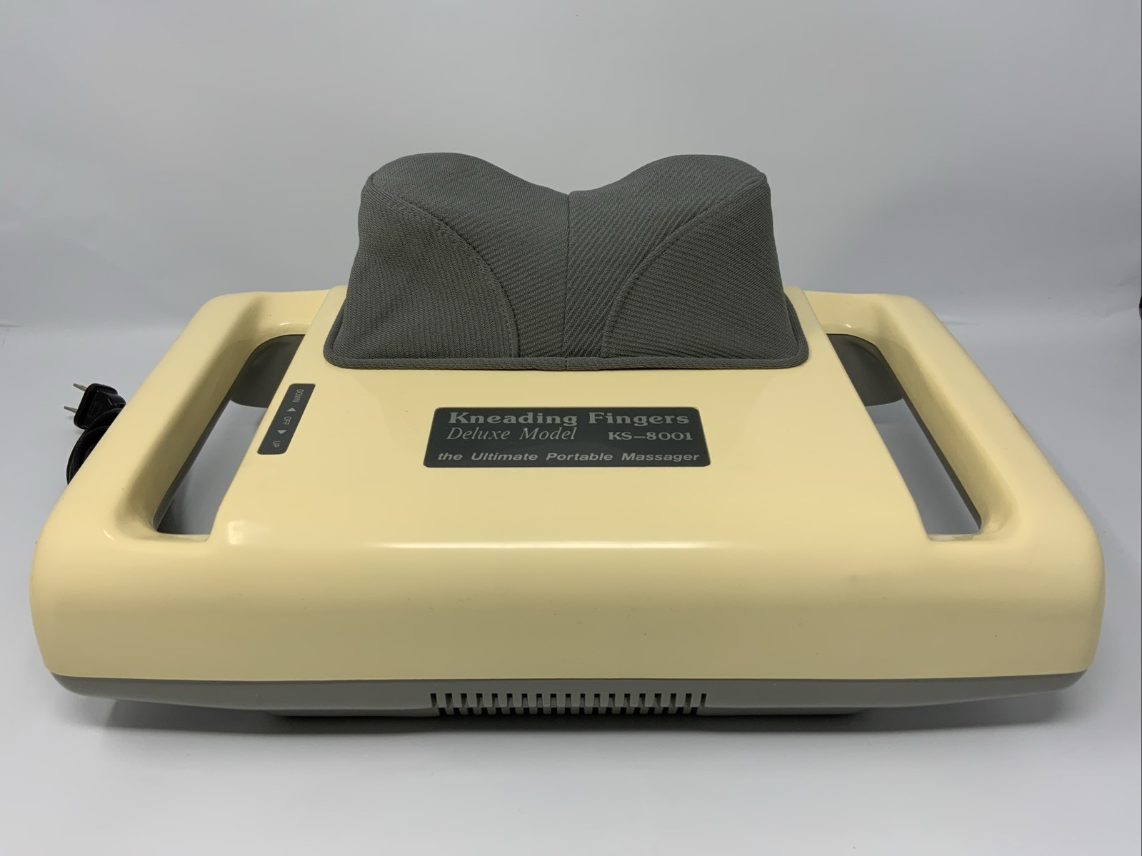 Kneading Fingers Deluxe Model KS-8001 Ultimate Portable Massager Tested & Works