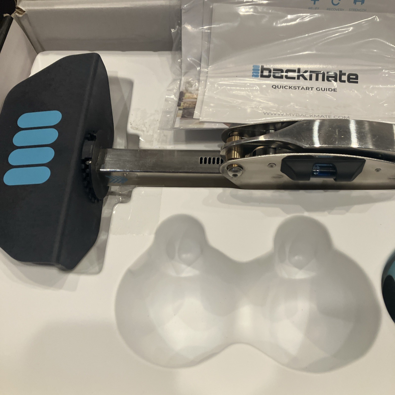 Backmate Active Recovery System Neck Back Leg Massager Door Mount