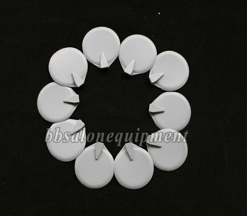 6.5 cm Round Rubber Reusable Replacement Electrode Pads For Microcurrent Unit