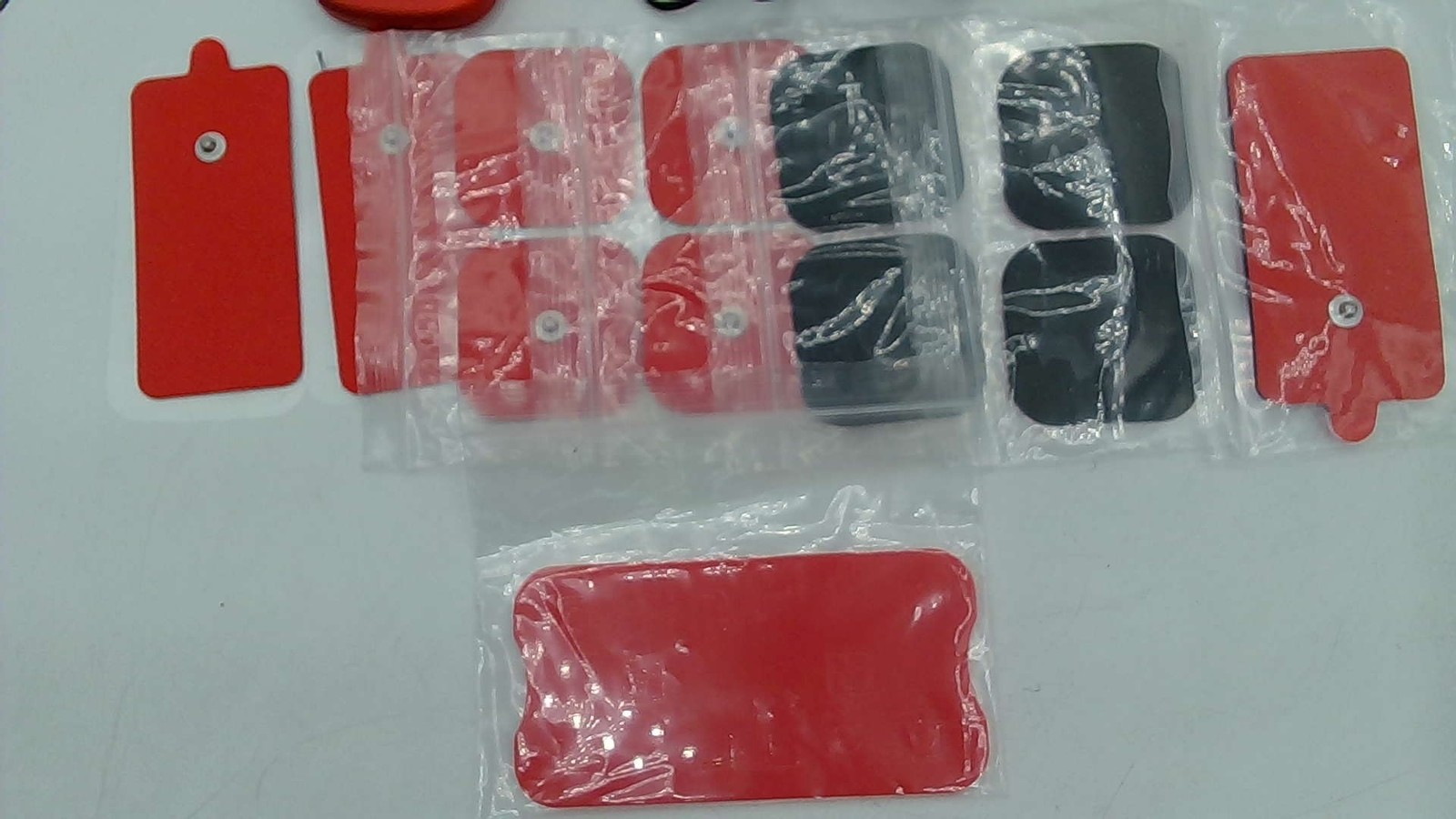 Red Tens Unit Muscle Stimulator Machine Pulse Massager Therapy Pain Relief