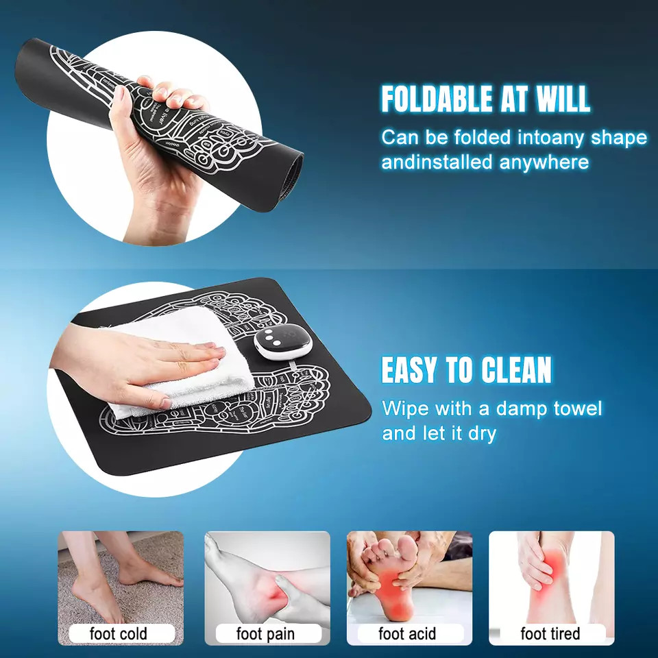 2026 EMS Foot Massager Nooro Neuropathy Feet for Circulation & Pain Relief NEW