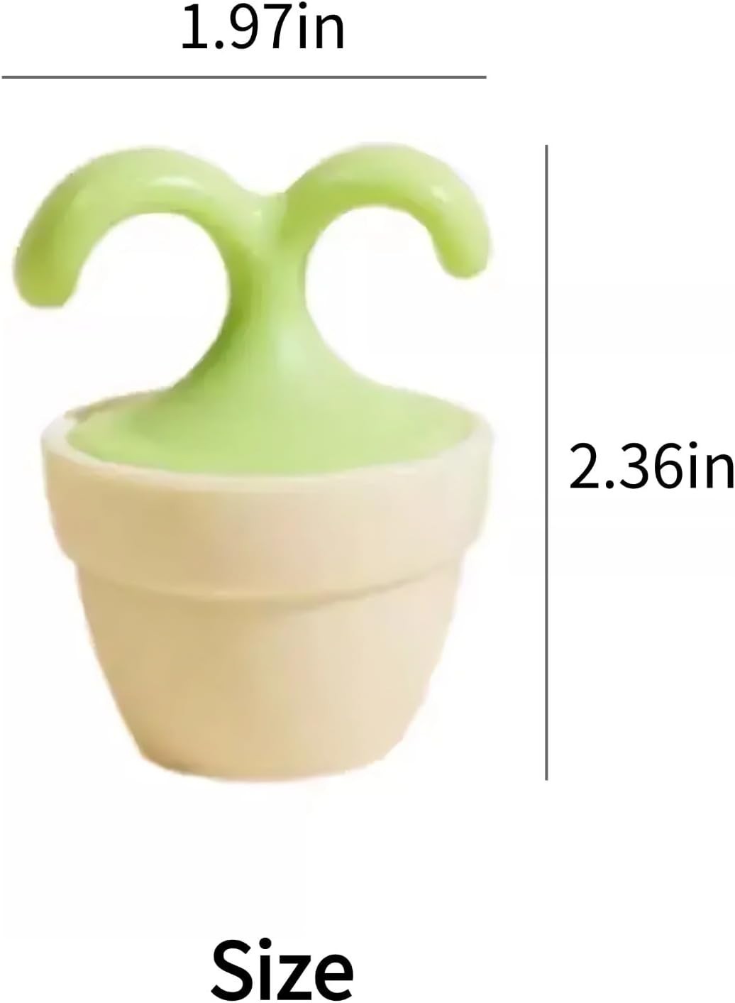 Eco-Friendly Plant-Shaped Massage Ball for Stress & Pain Relief