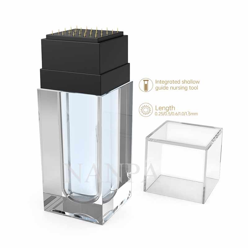 Hydra 25 Pins Derma Roller With bottle Skin Therapy Auto Serum Infusion System