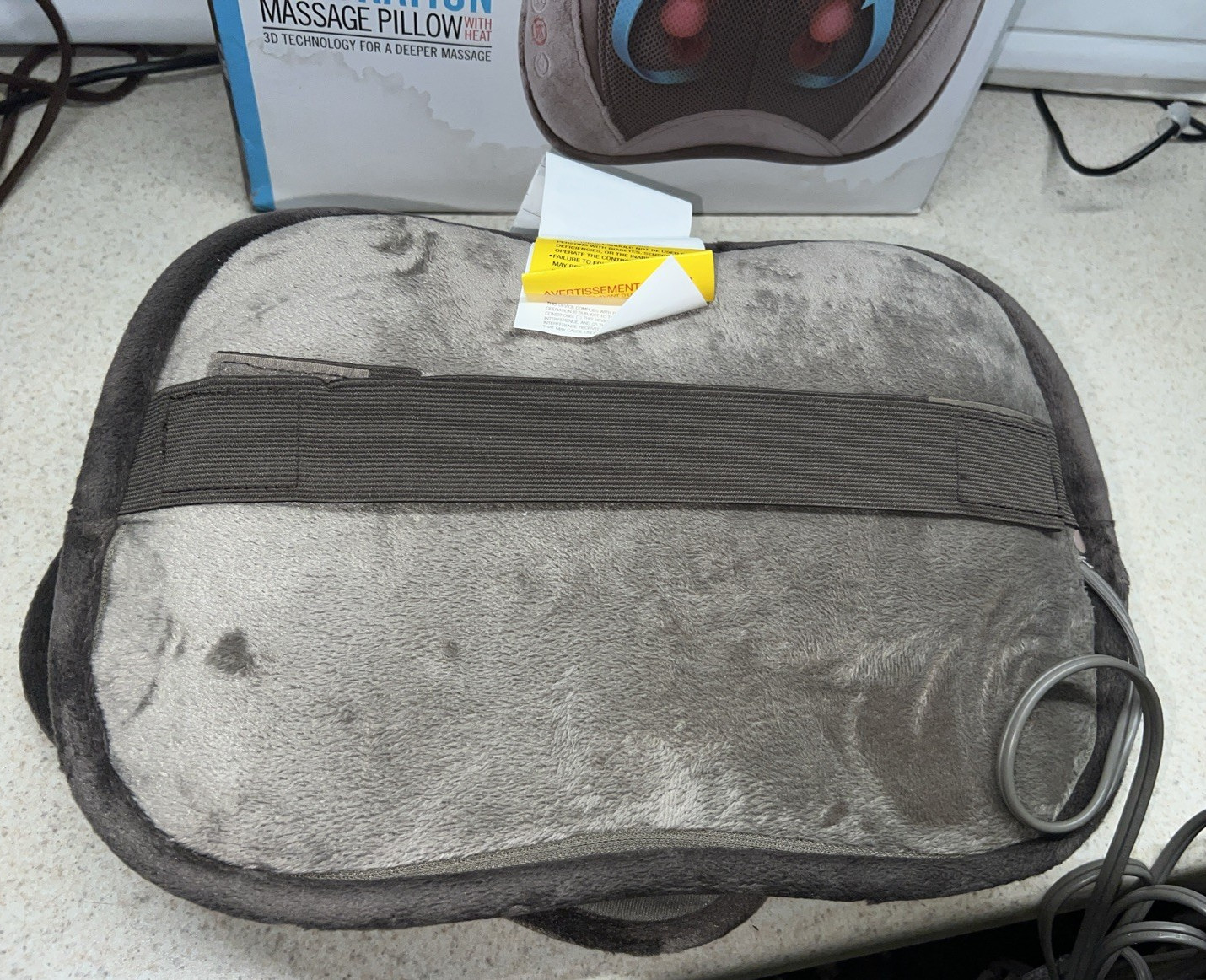 HoMedics Shiatsu & Vibration Massage Pillow with Heat Adjustable 3D Technology