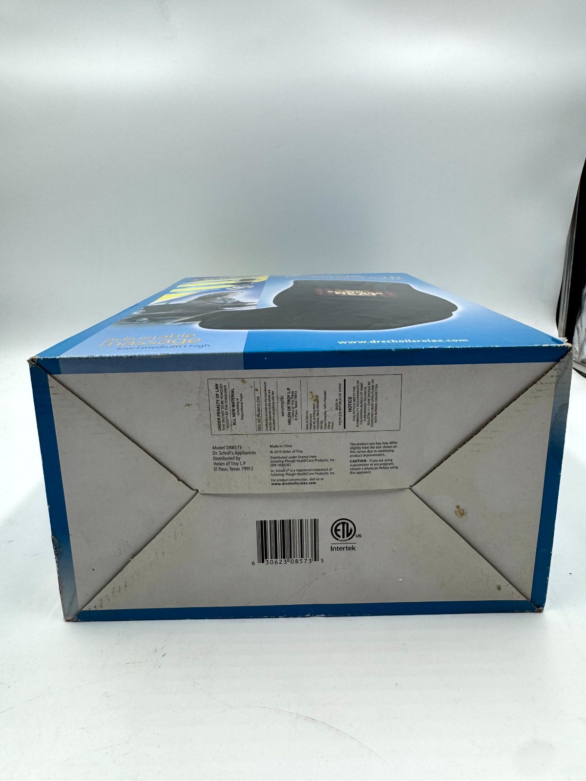 Dr. Scholl’s Soothing 5-Motor Full Cushion Massager Black with Soothing Heat