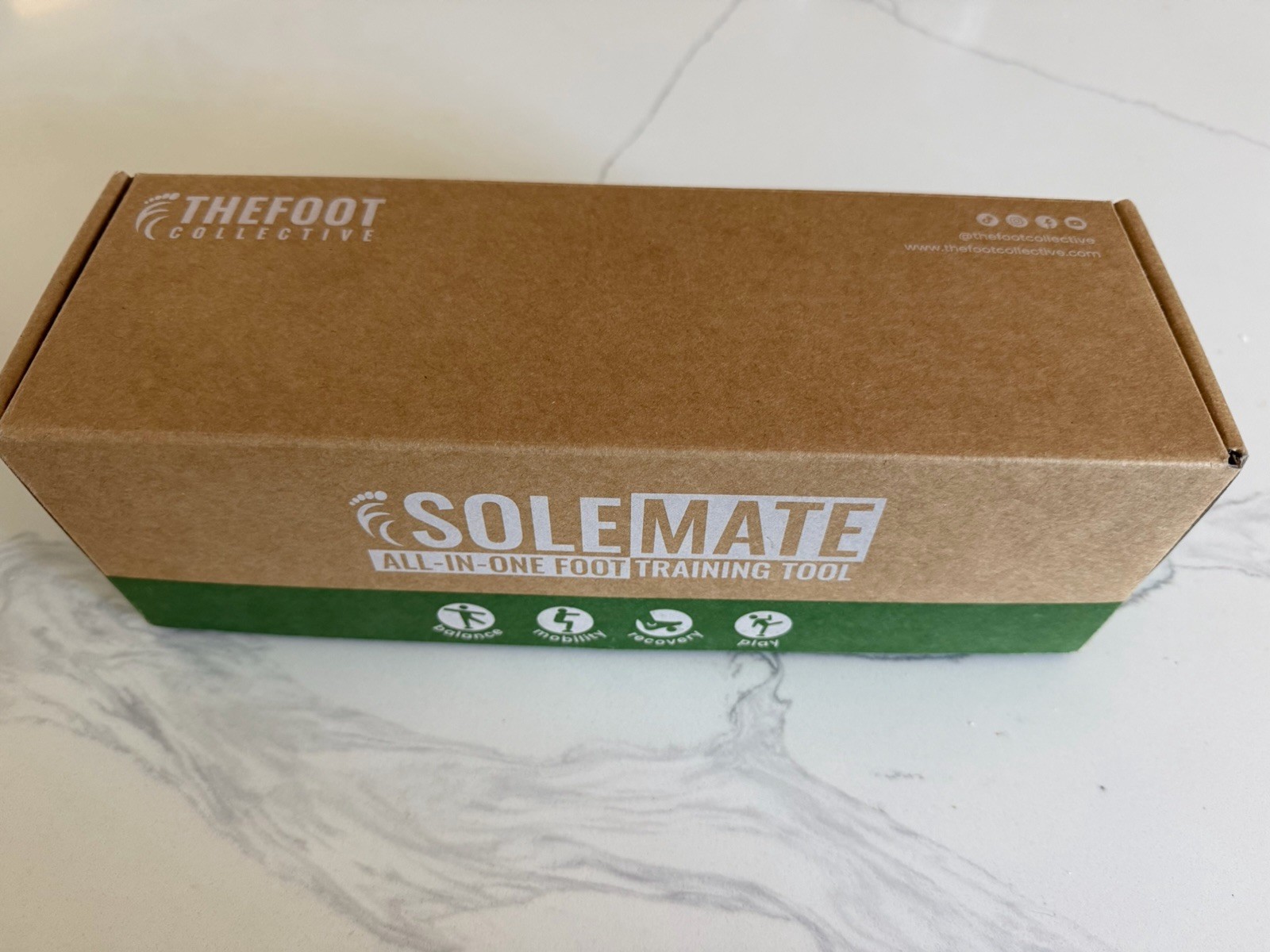 The Foot Collective Solemate All in One Foot Training Tool Balance Beam & Roller