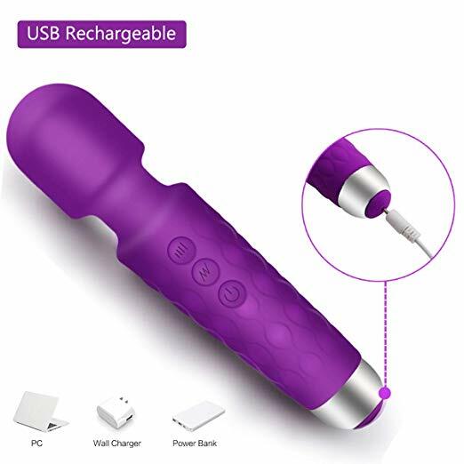 MultiSpeed Wand Massager Neck Body Leg Personal Massage Vibrator For Women Gifts
