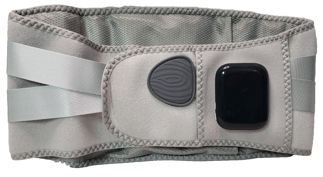 Back Massager Brace Belt Three Vibration Modes with Intelligent LCD Display