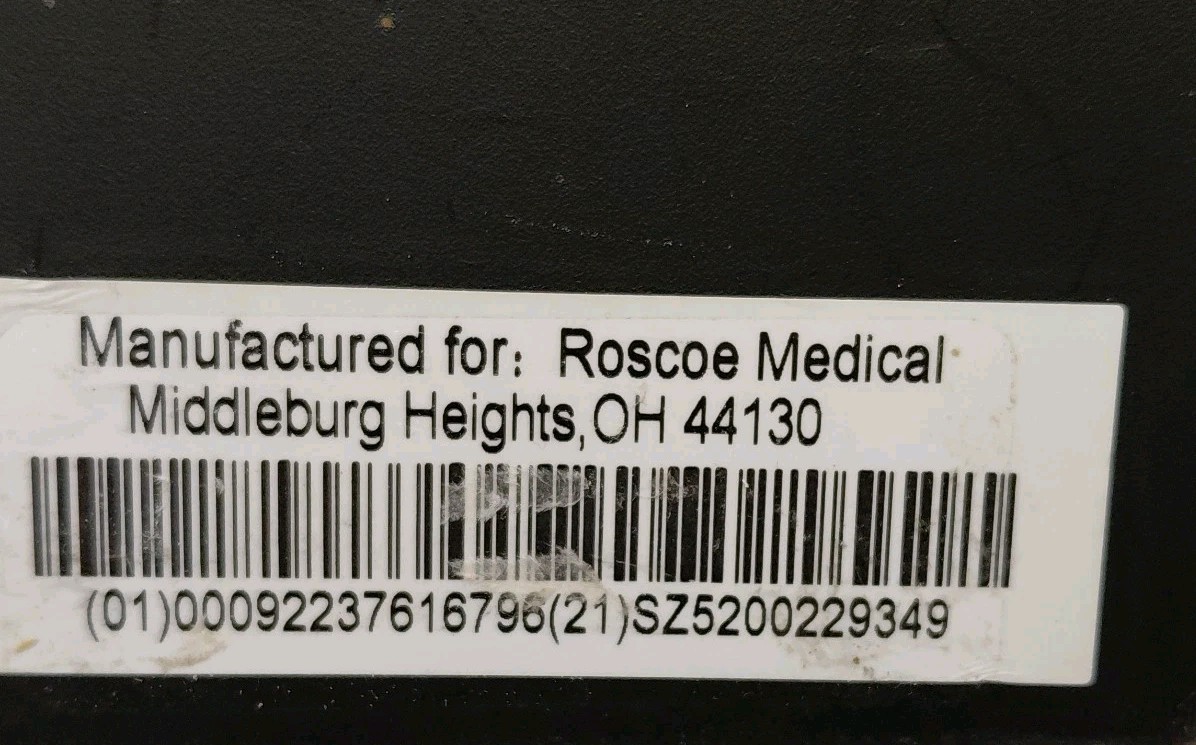 Tens Unit 7000 Machine Roscoe Medical Therapy Electrical Stimulation w/ PADS!!