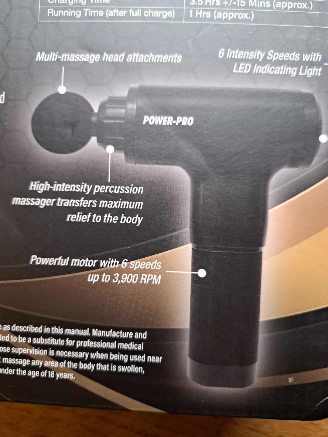 Power-pro Impact Massager NEW Sealed