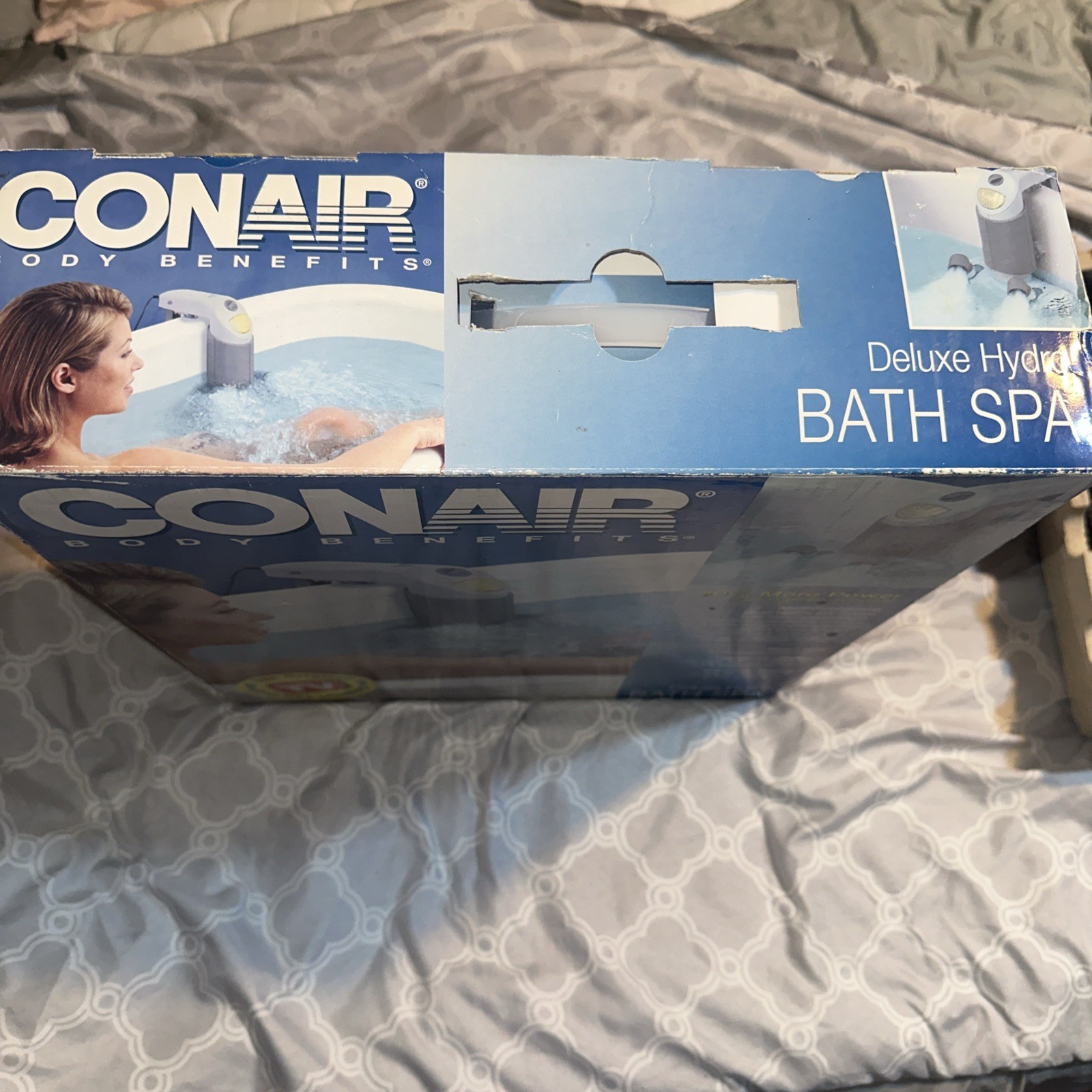 Conair Body Benefits Deluxe Hydro Bath Spa Model BTS2 Original Seen On TV Used