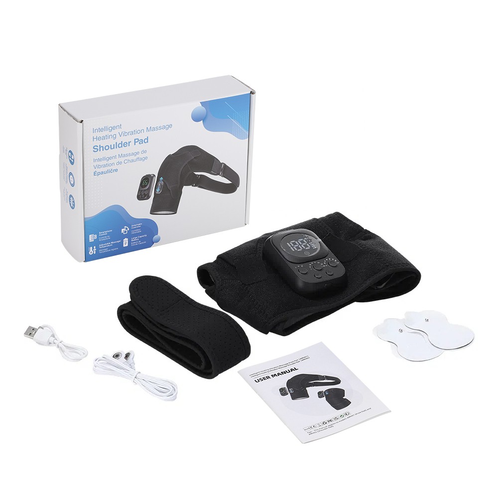 Smart App Controlled Heating Massager High Frequency Vibration Shoulder Care