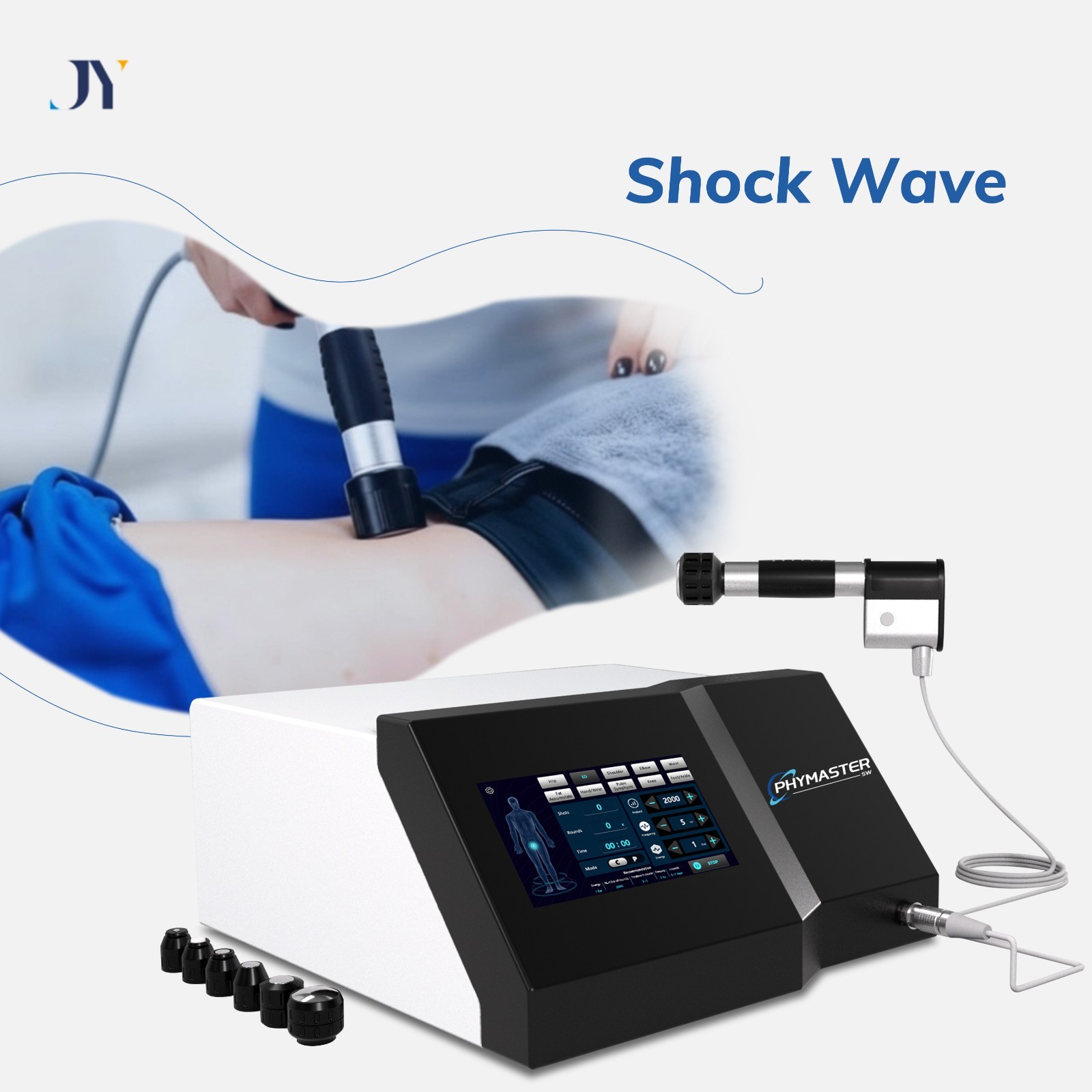 Pneumatic ESWT Shockwave Therapy: Body Massage, ED Treatment, Pain Relief