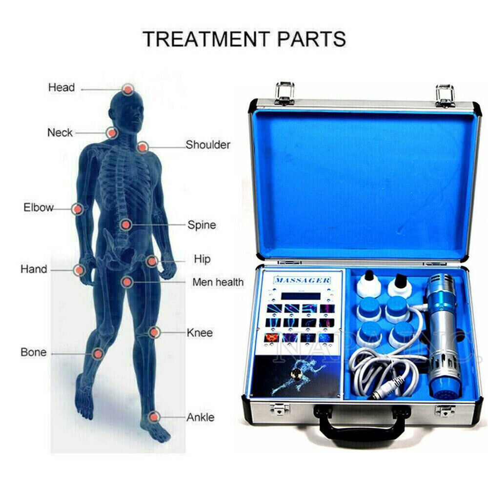 Shockwave Therapy Machine For Muscle Pain Removal ED Treatment Pro Massage USA