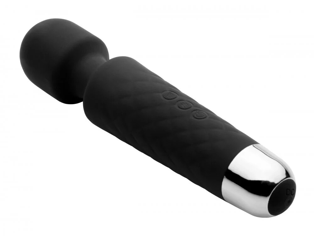 18X Luxury Silicone Travel Vibrating Massage Wand Massager USB Rechargeable Esse
