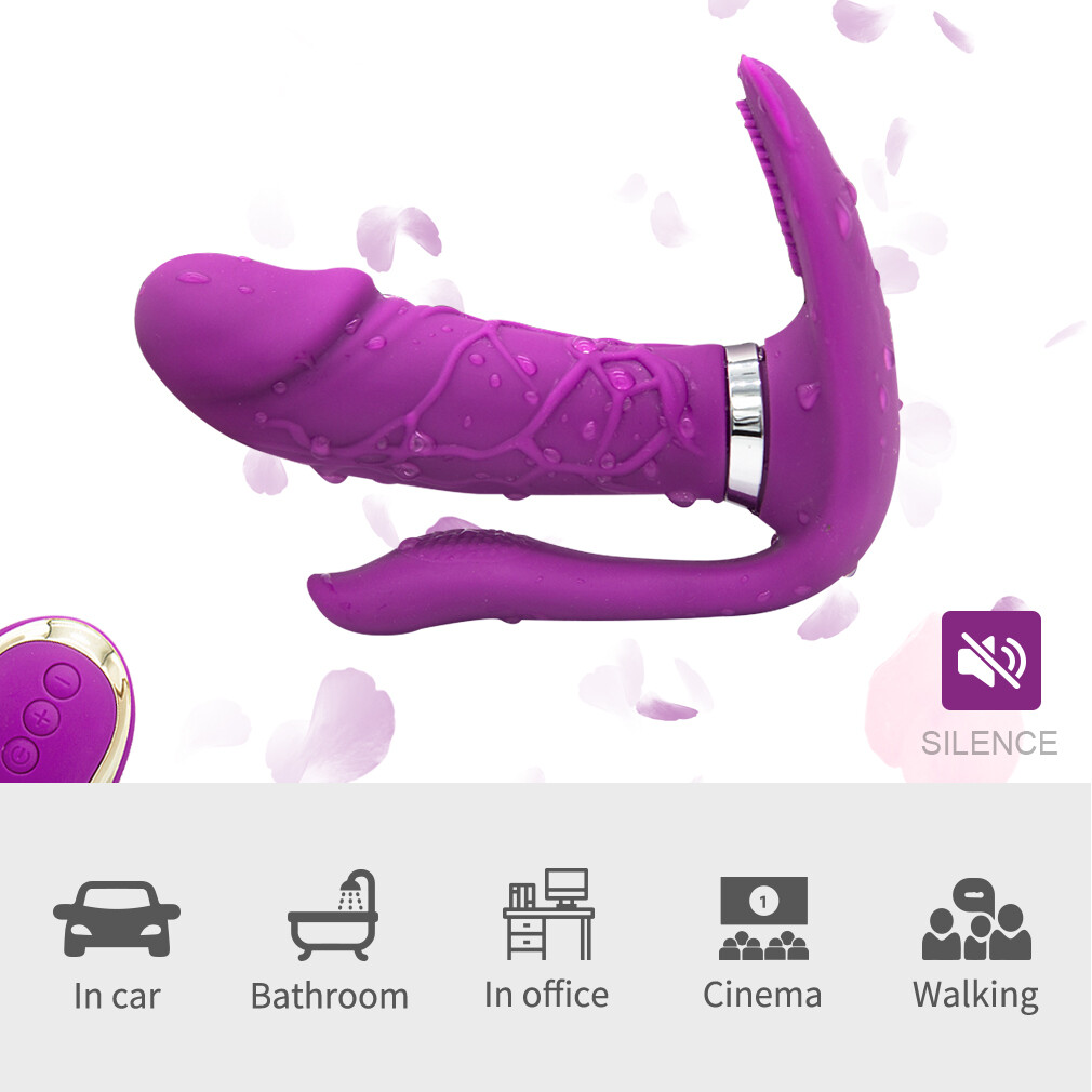 Powerful Remote control Wearable Massager Female Wireless Massage for Women Heat