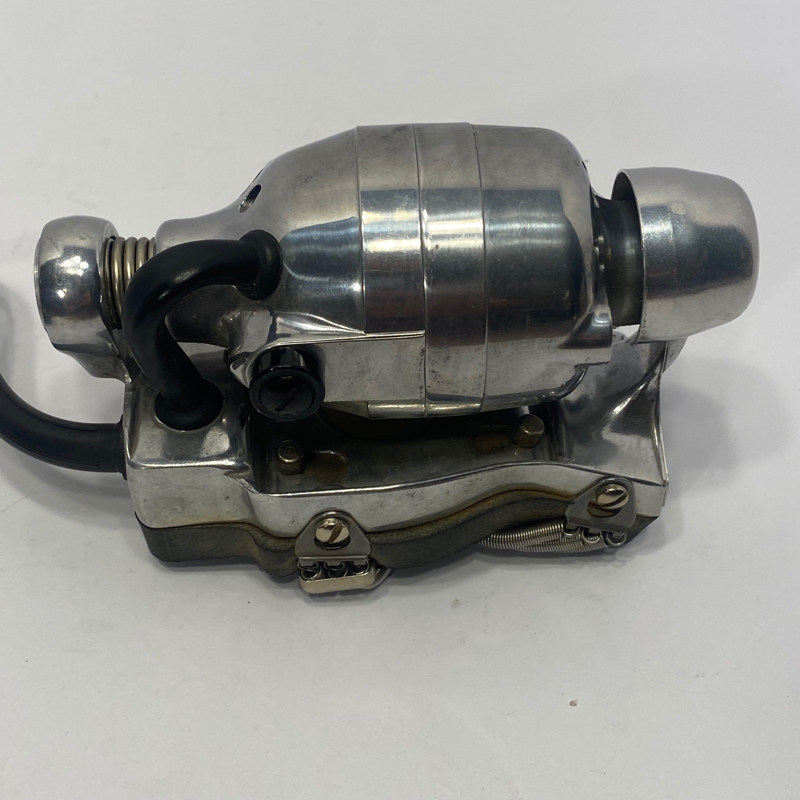Oster Stim-U-Lax Massager Barber Silver Vintage Chrome Handheld USA