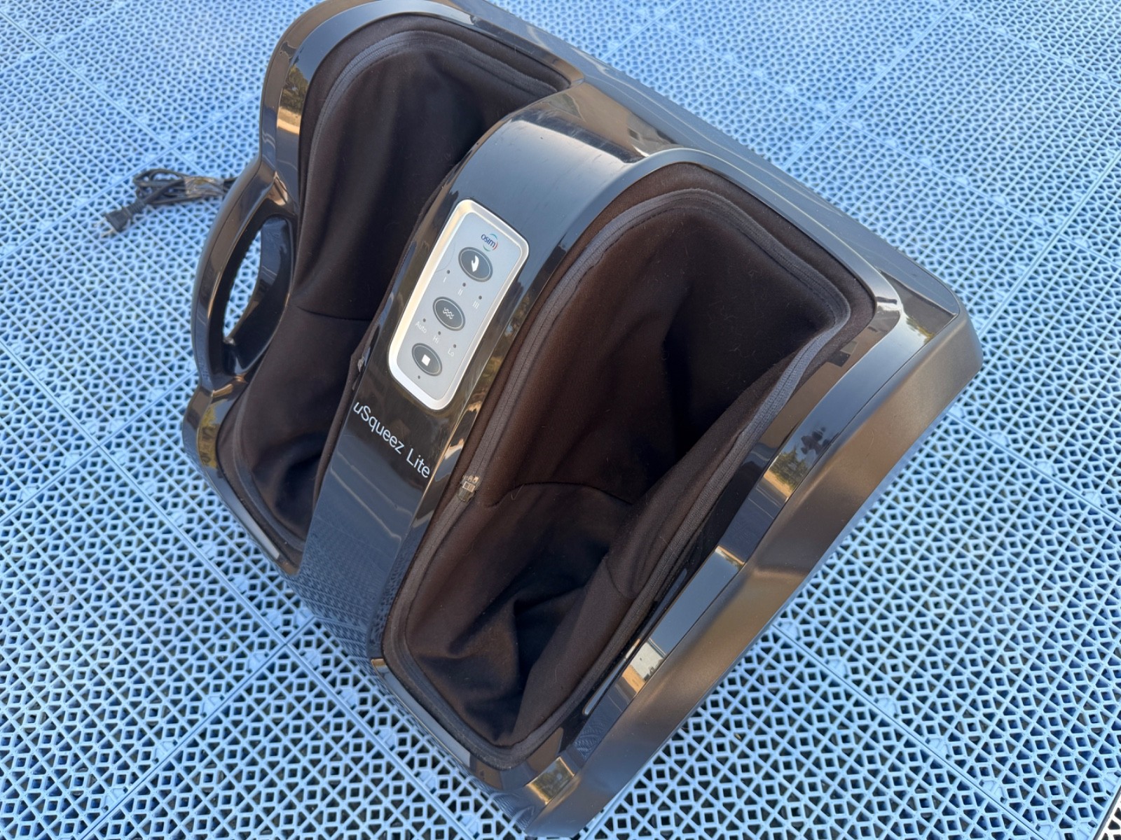 OSIM uSqueez Lite foot & calf «Shiatsu» massager Clean Works Great