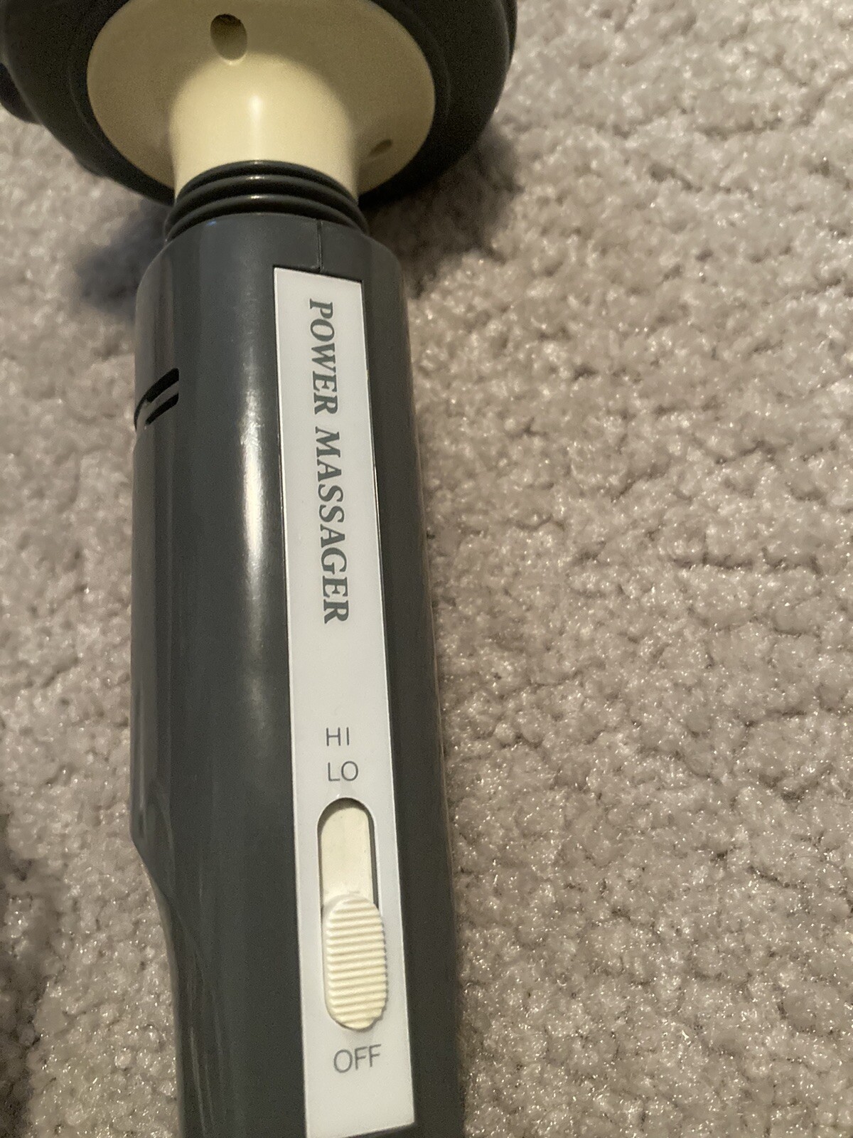 Hand Held Massager AM-2 High Intensity 2 Speed Wand Massage Vibrating Hand Held