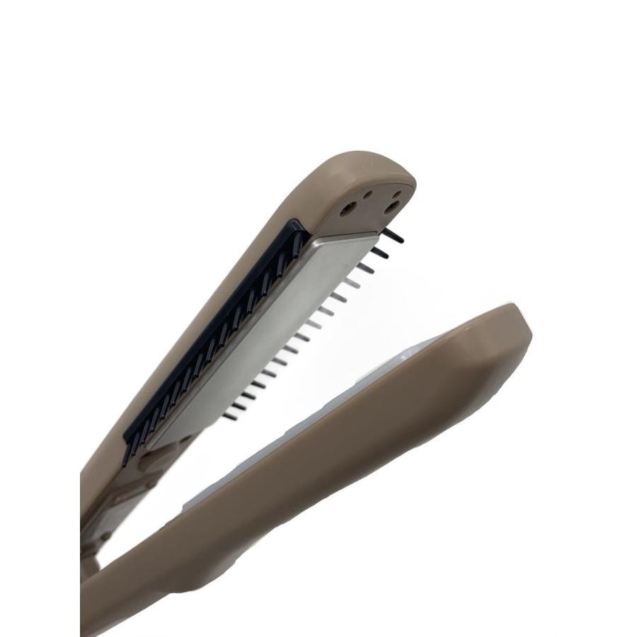 YA-MAN HC-21G Shine Pro Ultrasonic Hair Treatment Iron Device Greige Cordless