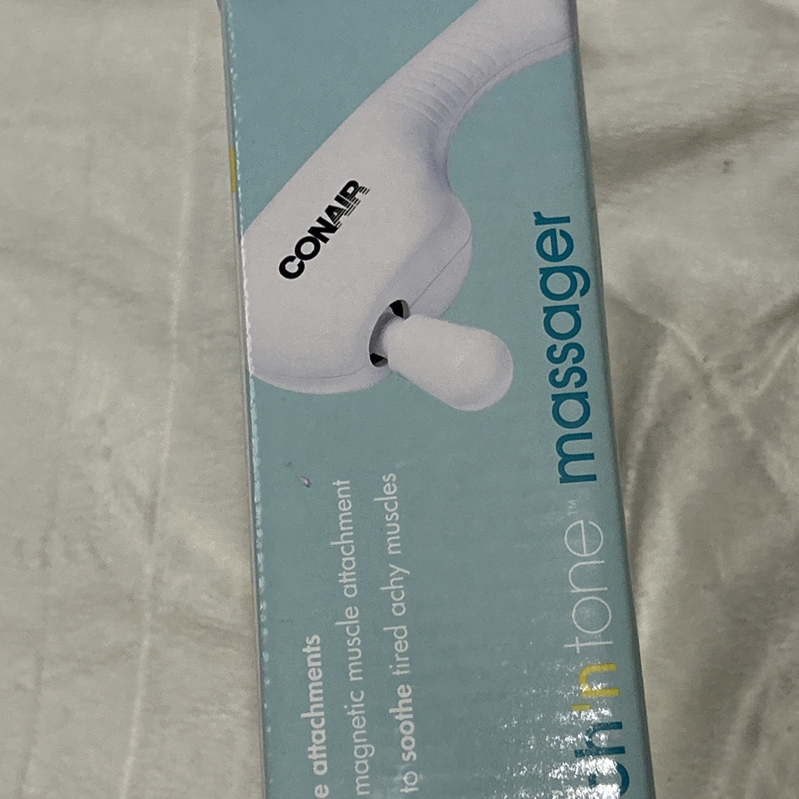 Conair Body Benefits Touch N Tone 2 Speed Corded Massager Attachments