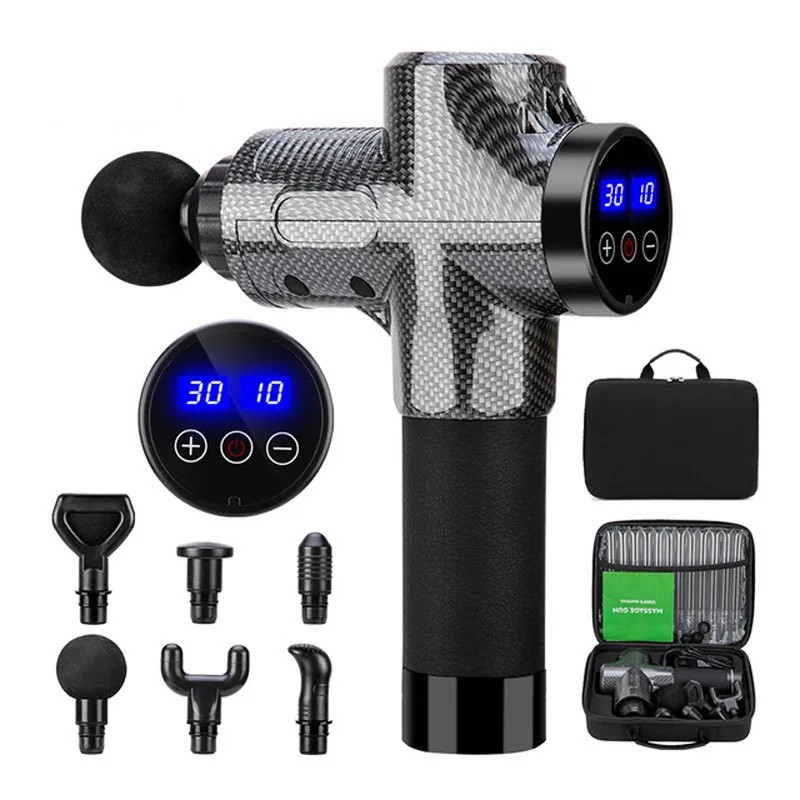 USB Massage Gun Muscle Relaxation Percussion Massager Deep Tissue Muscle
