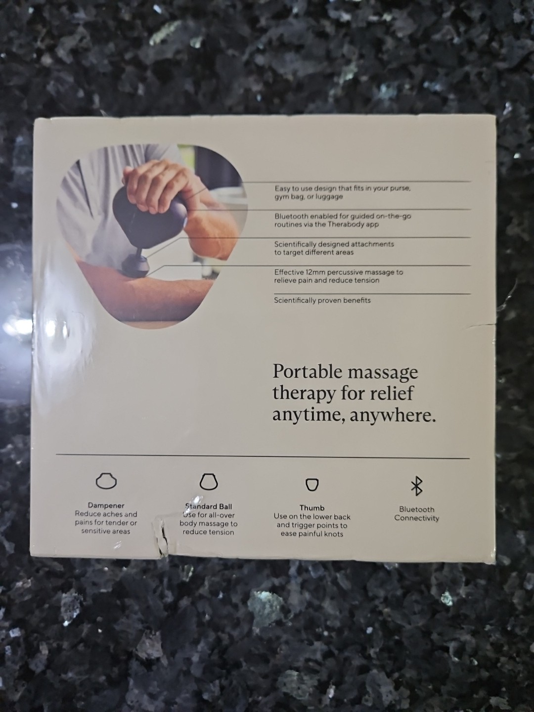 Therabody Theragun Mini Portable Massage Gun Black 2nd Gen New w/ Shelf Wear