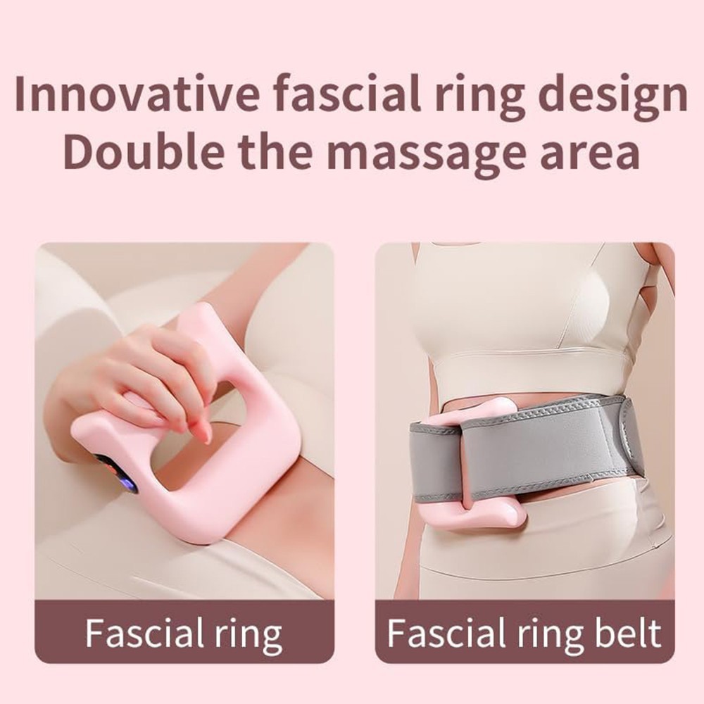 Multifunctional Full Body Fascia Ring with 5 Speeds Fascia Blasters Ring Massage