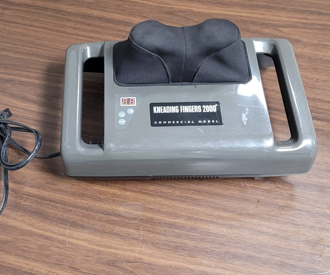 Kneading Fingers 2000 Commercial Model CS-708 Portable Body Massager Tested