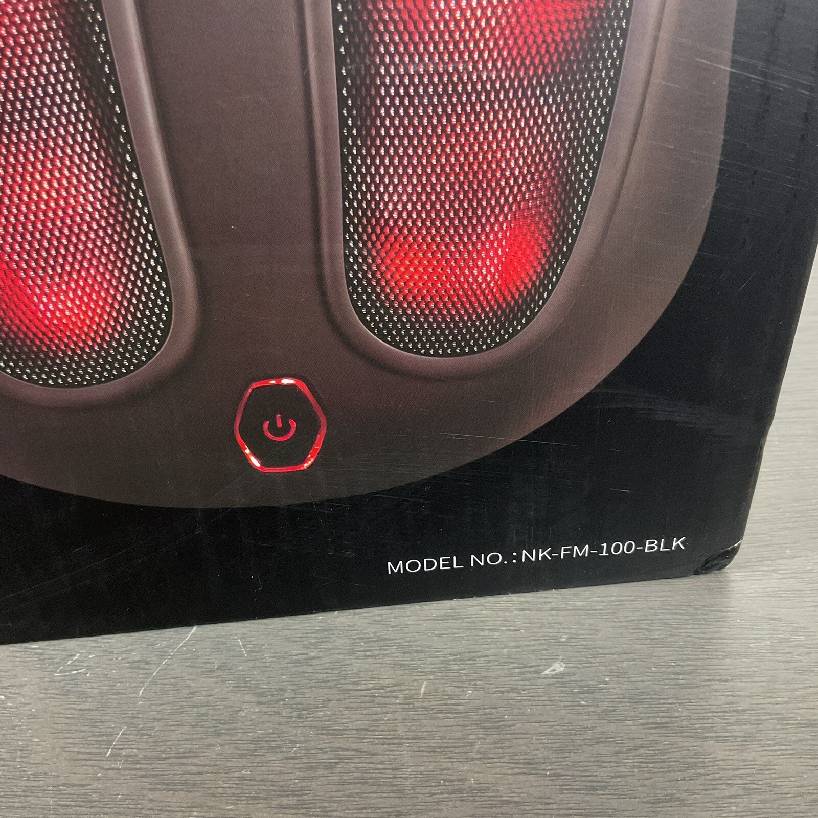 Nekteck Foot Massager Machine with Heat, Shiatsu Electric Kneading NK-FM-100BLK