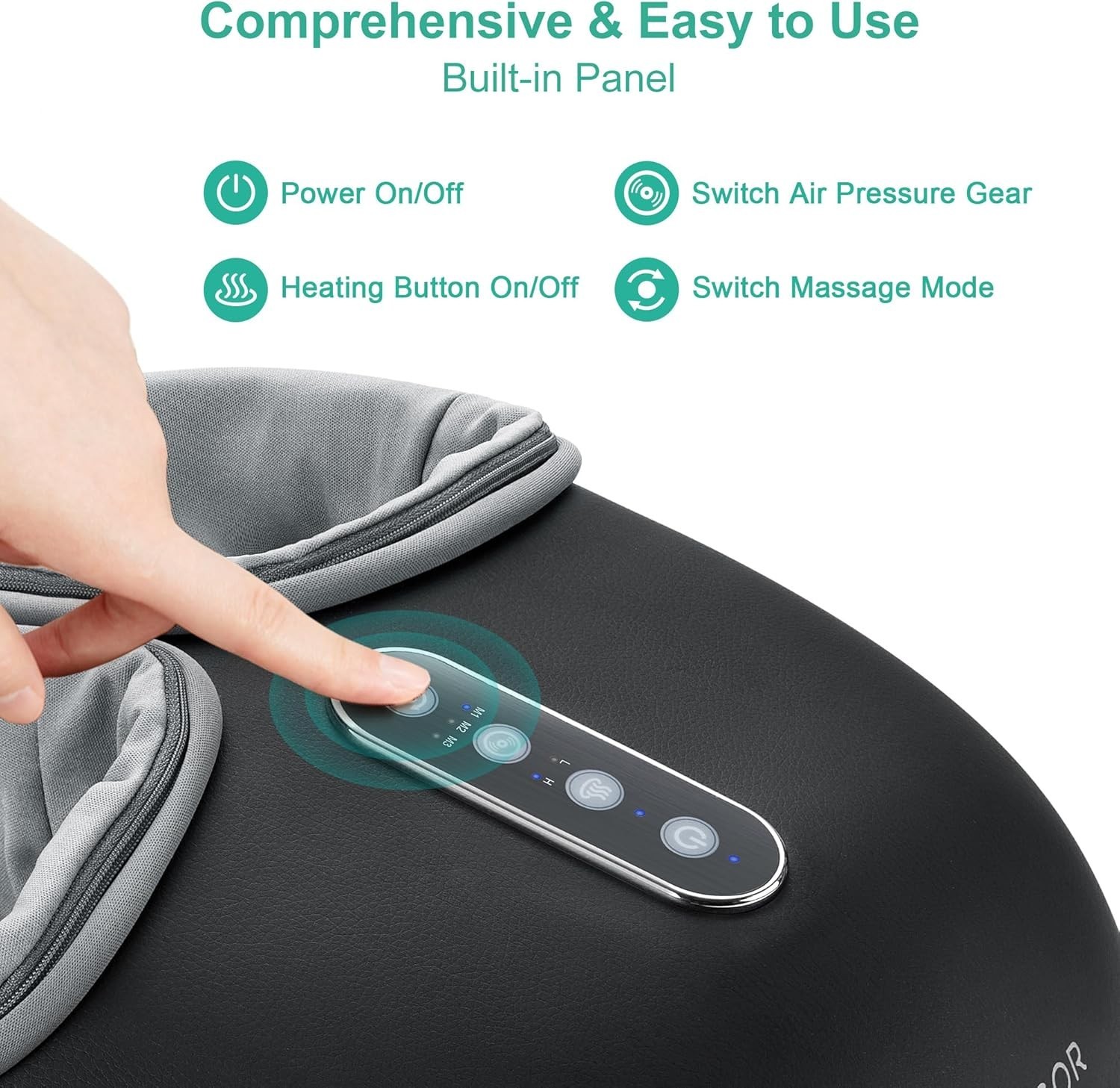 Professional-Quality Foot Massager with Soothing Heat – Gift for All Occasions
