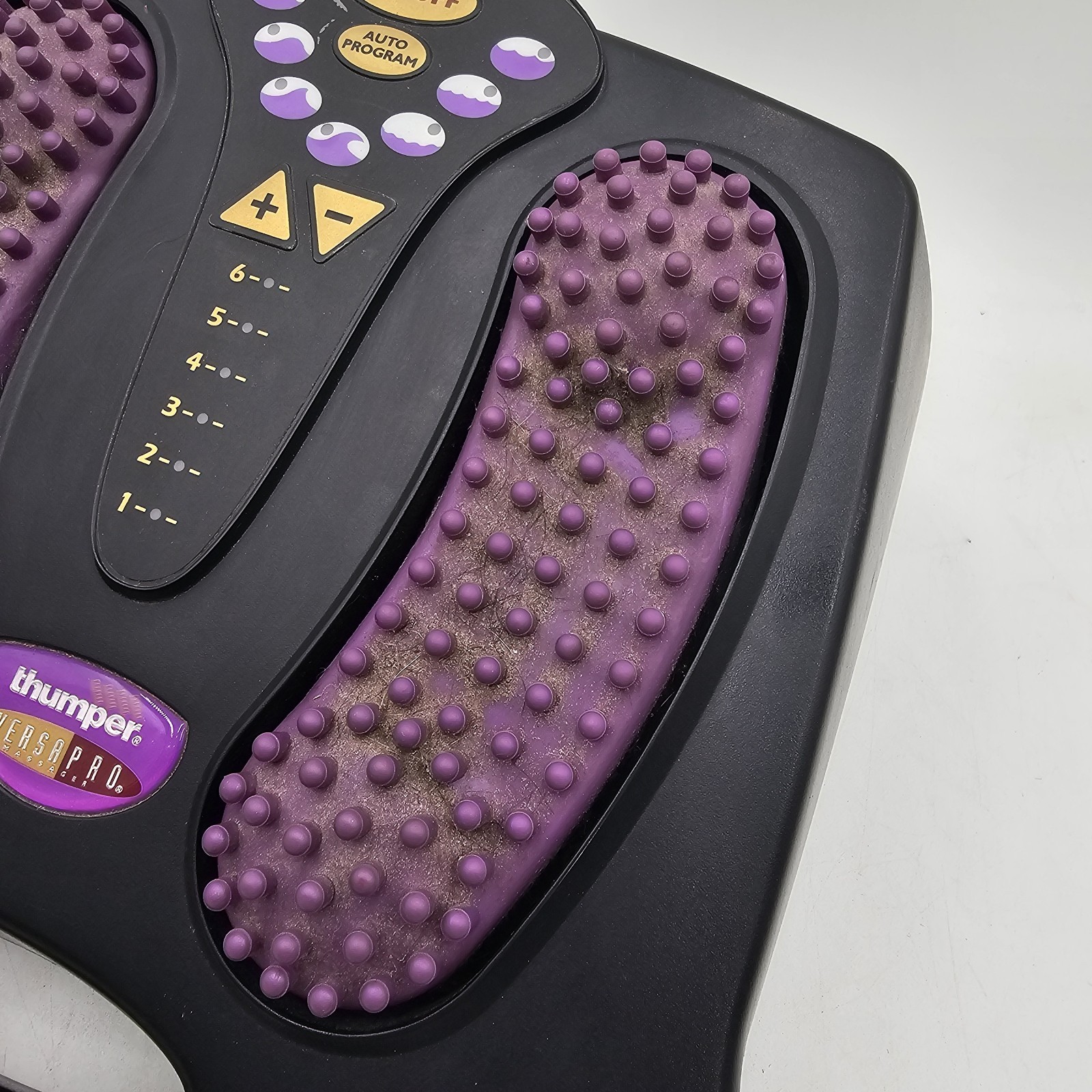 Thumper Versa Pro 403NA Foot Massage Machine Black Deep Tissue w/ Remote TESTED