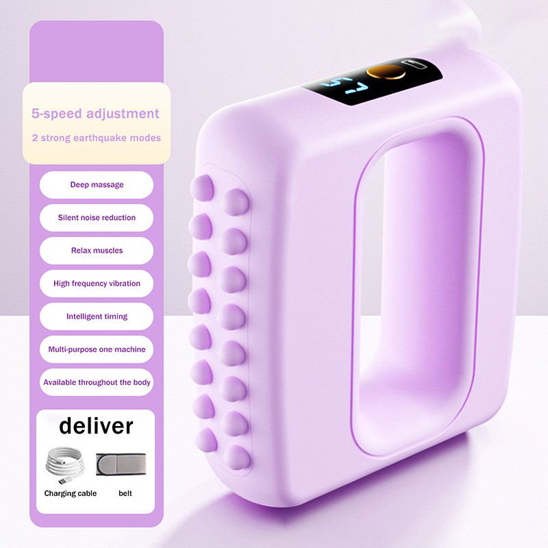 Electric Fascia Ring Massager Full Body Slimming Deep Tissue Vibration Massage