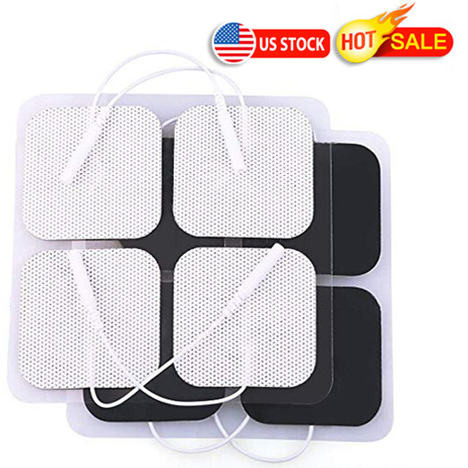 40Pcs Electrode Patches TENS Unit Pads 2″X2″ Replacement Pads for Electrotherapy