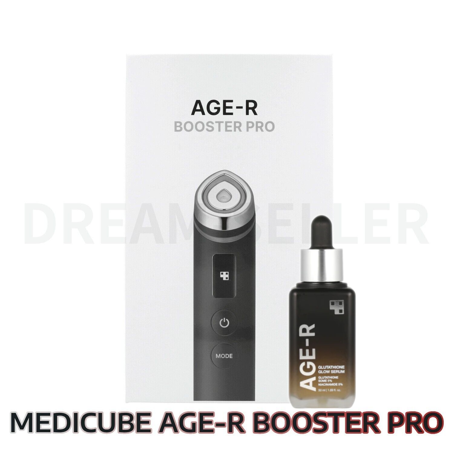 Medicube AGE-R Booster Pro Device + Glutathione Glow Serum Ampoule*1ea SET FEDEX