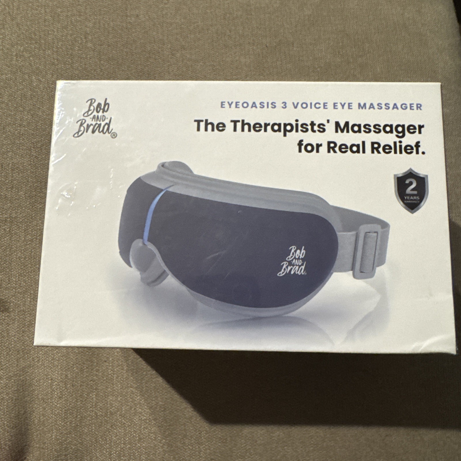 Bob and Brad Eye Massager EyeOasis 3 Eye Mask Migraines Eyes Relief